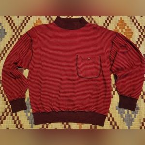 LEVI'S Vintage red sweater. Sz M.
